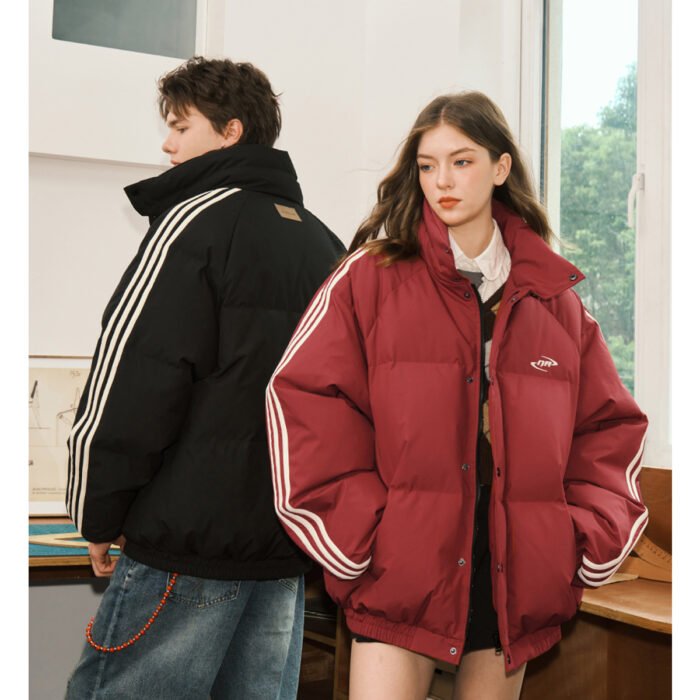 NARTALIY American Ribbon Short Down Jacket - Unisex Winter Trendy Brand