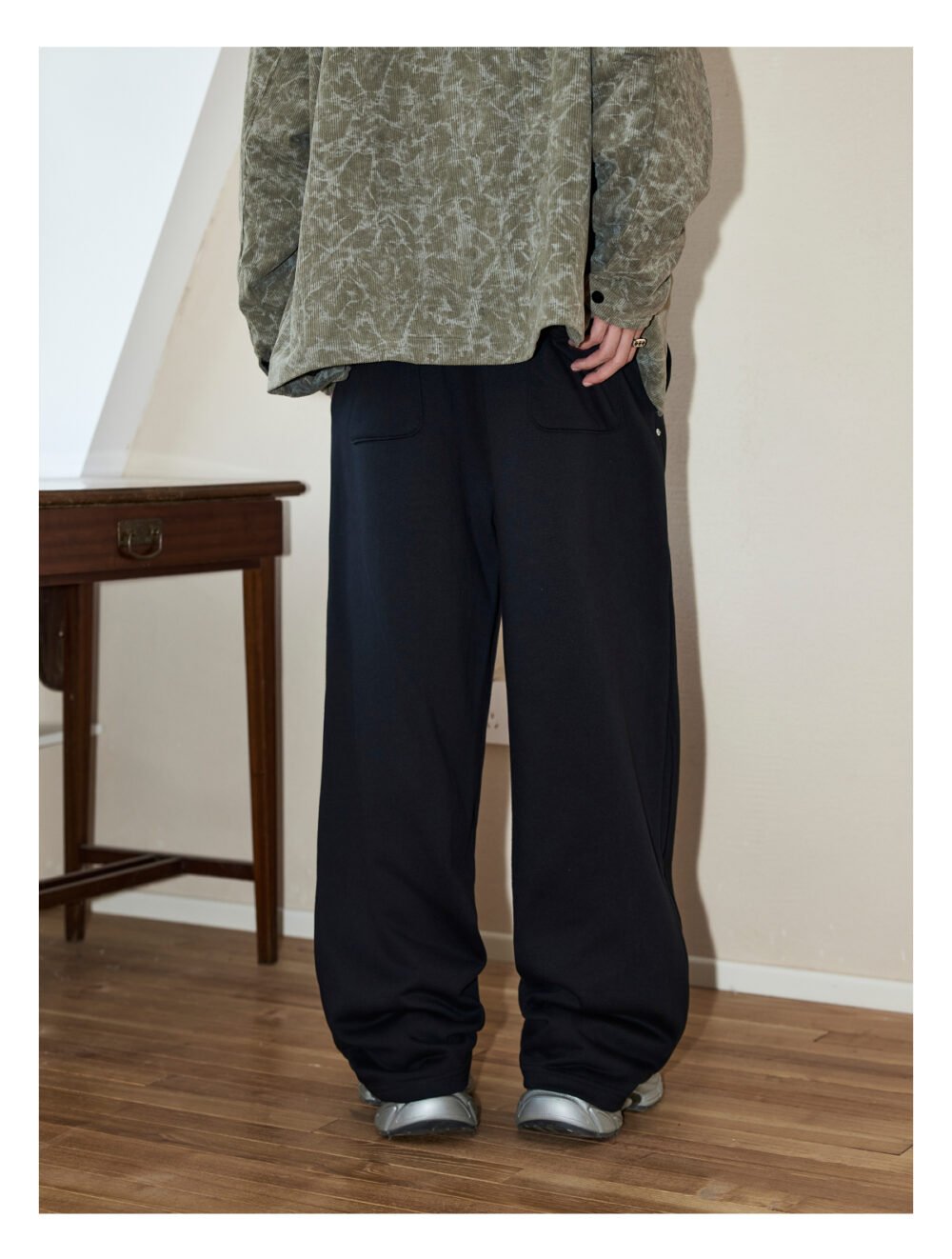 NARTALIY Curved Splicing Sweatpants - Men's Spring and Autumn Trendy American High Street Sports Trousers - Image 8