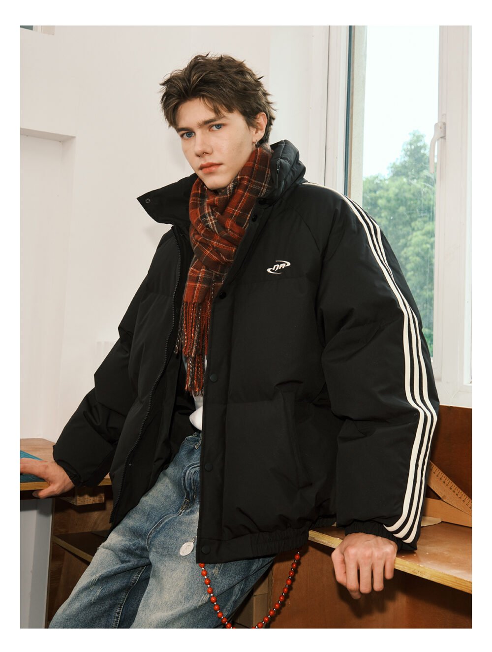 NARTALIY American Ribbon Short Down Jacket - Unisex Winter Trendy Brand - Image 4