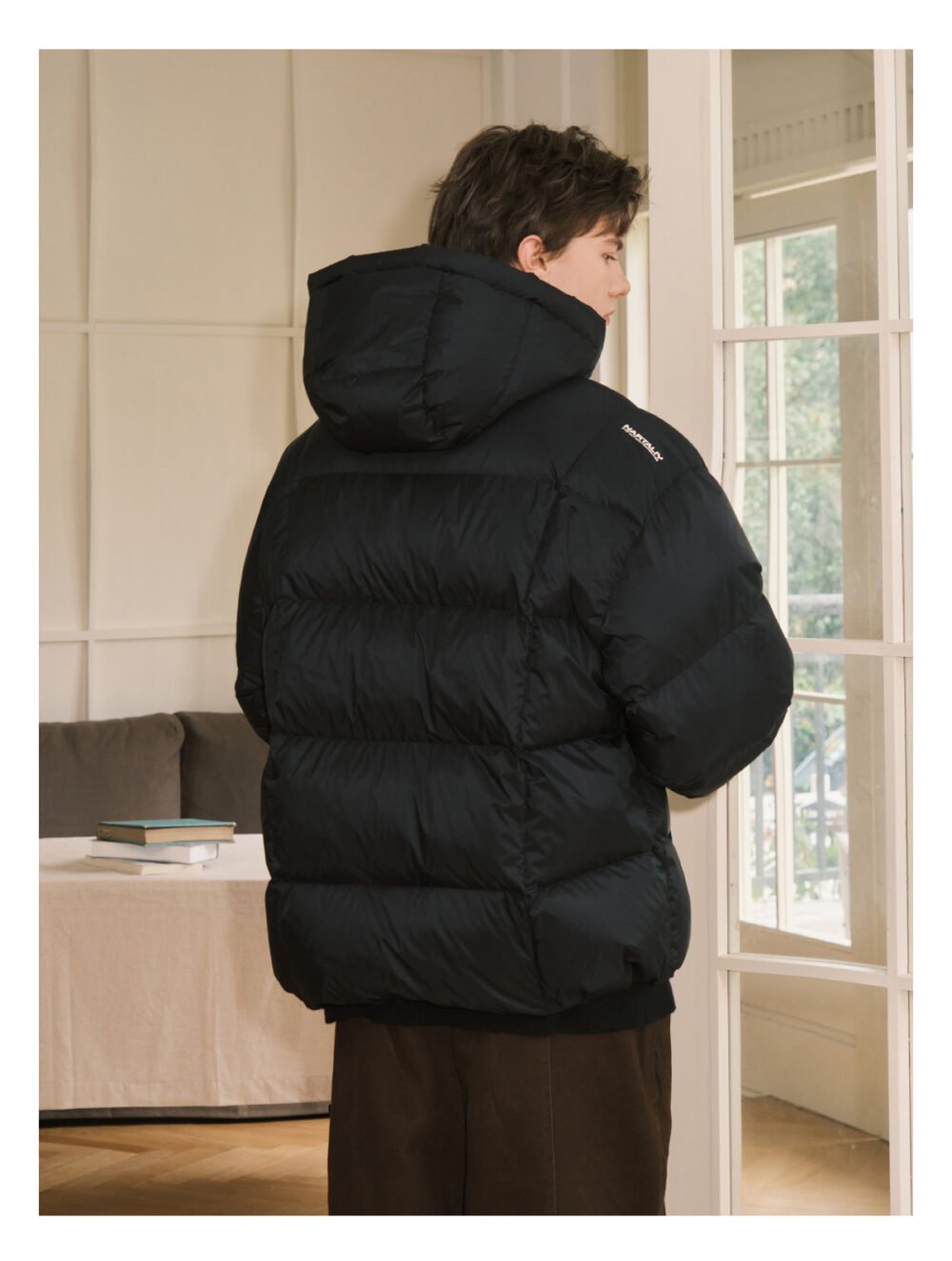 NARTALIY American Style Hooded Detachable Down Jacket - Unisex Short Winter Trendy Brand - Image 5