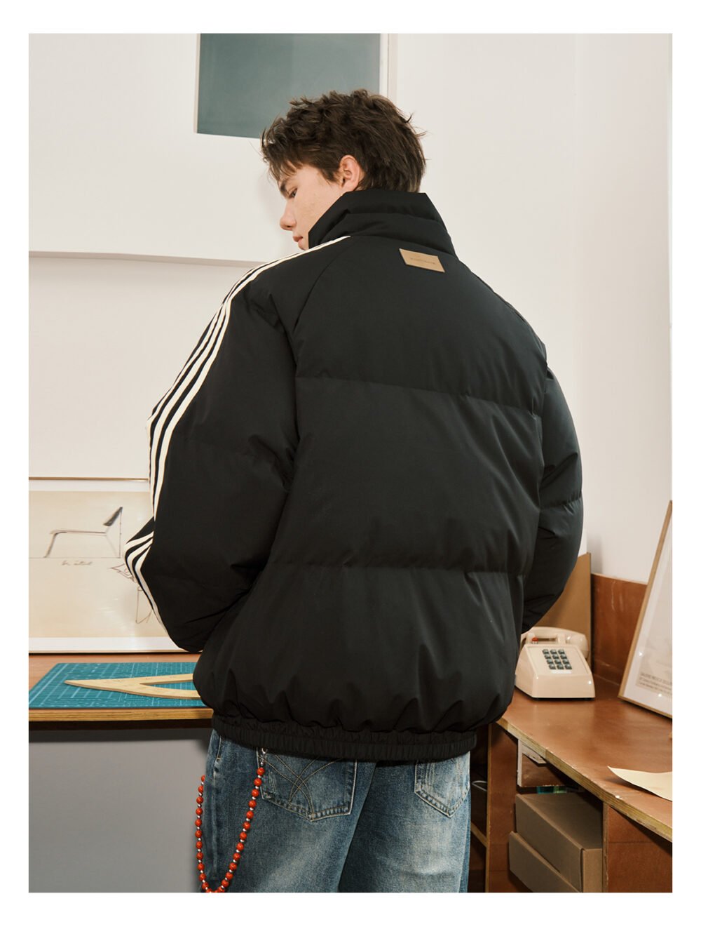 NARTALIY American Ribbon Short Down Jacket - Unisex Winter Trendy Brand - Image 6