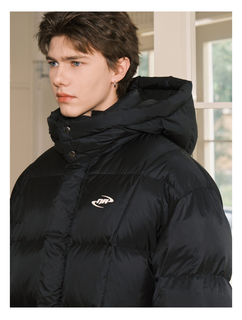 NARTALIY American Style Hooded Detachable Down Jacket - Unisex Short Winter Trendy Brand - Image 6