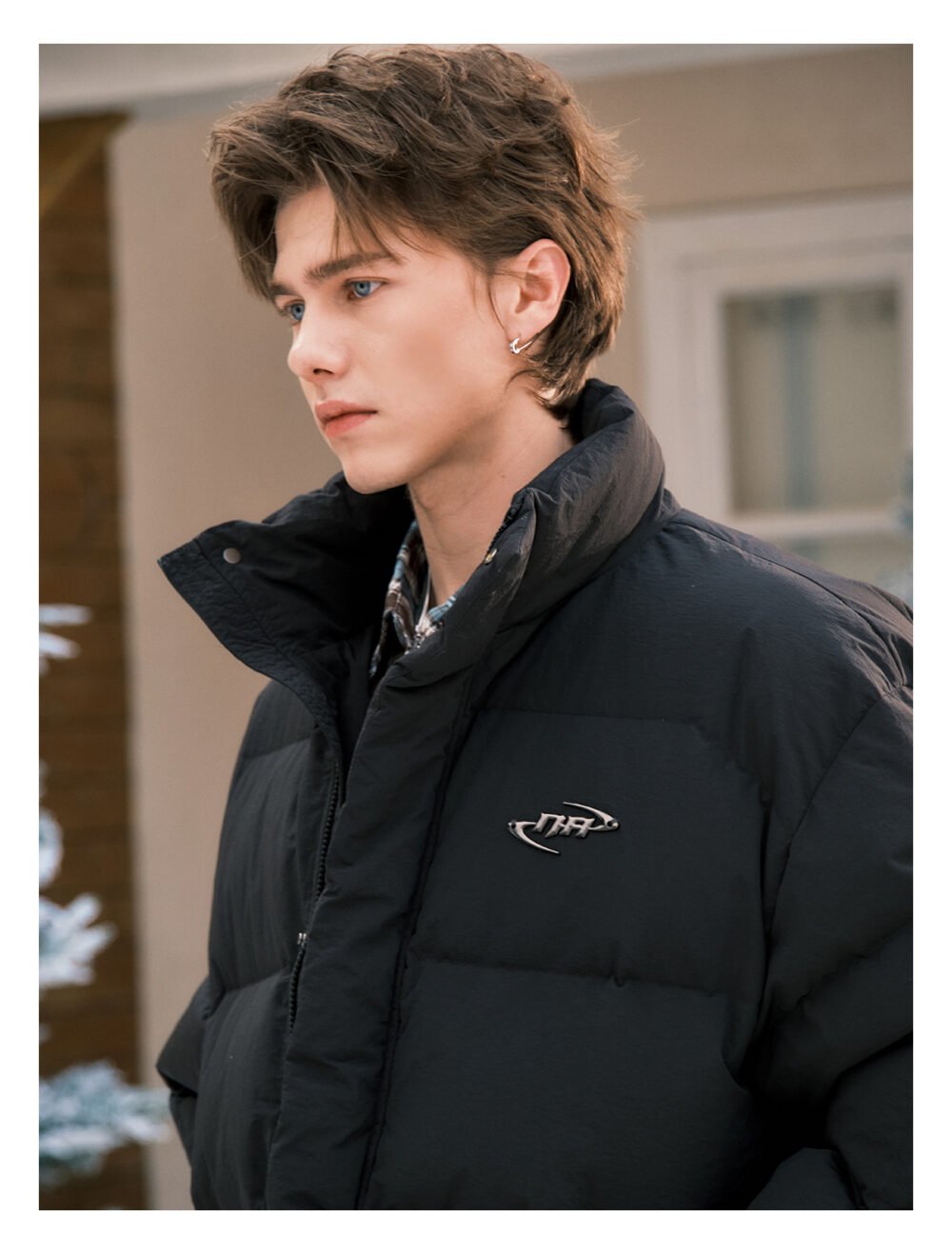 NARTALIY Splash-Proof Stand-Up Collar Down Jacket - Unisex Winter American Style Thickened Duck Down Jacket - Image 6