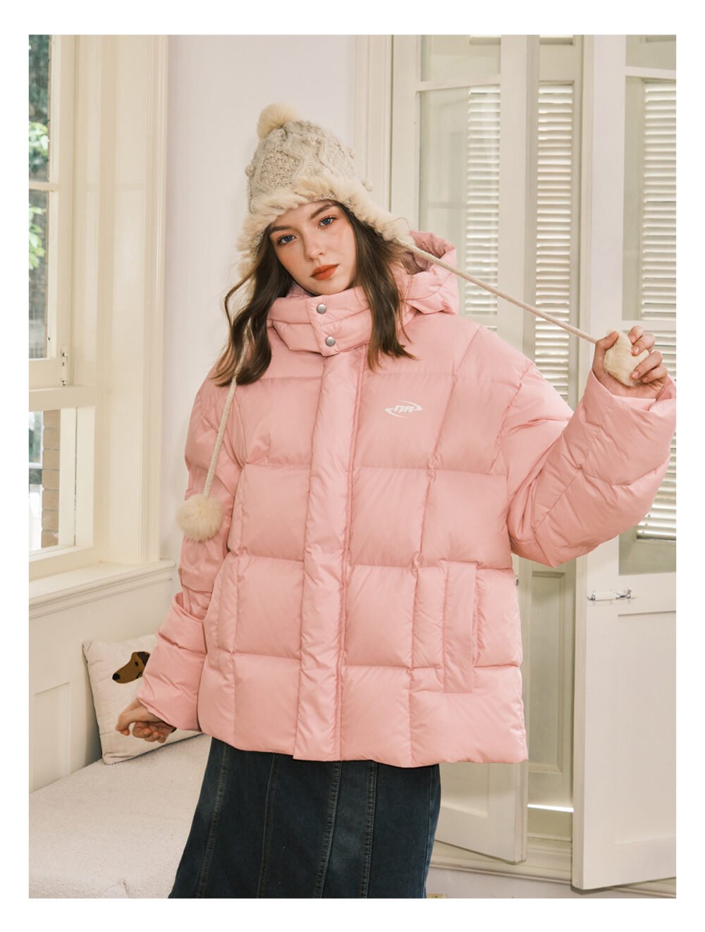 NARTALIY American Style Hooded Detachable Down Jacket - Unisex Short Winter Trendy Brand - Image 8