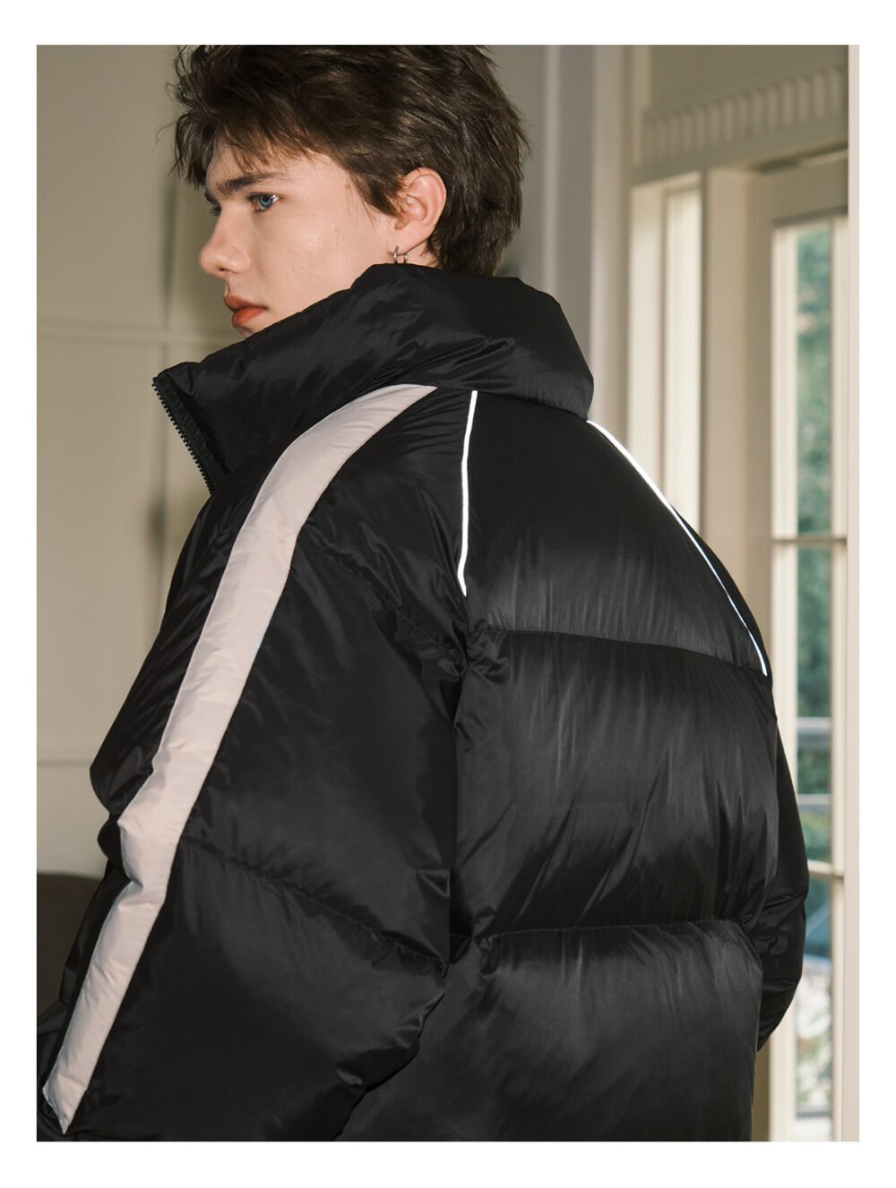 NARTALIY American Reflective White Duck Down Jacket - Unisex Winter Cold Protection Bread Coat - Image 6