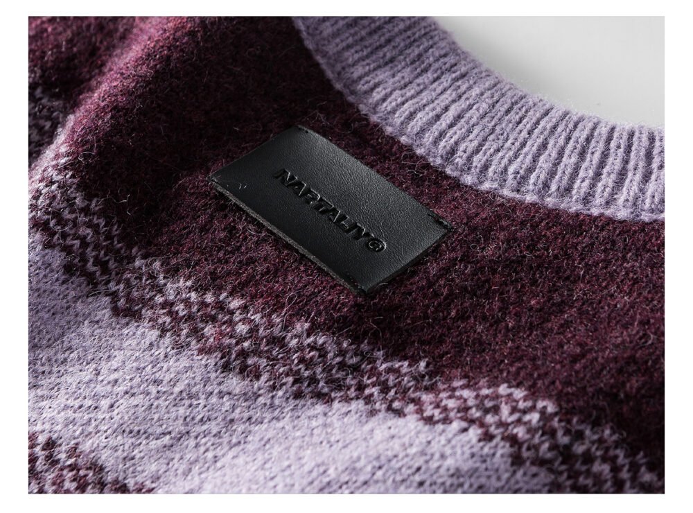 NARTALIY American Irregular Striped Sweater - Unisex Autumn and Winter Trendy Loose Knitted Sweater Jacket - Image 14