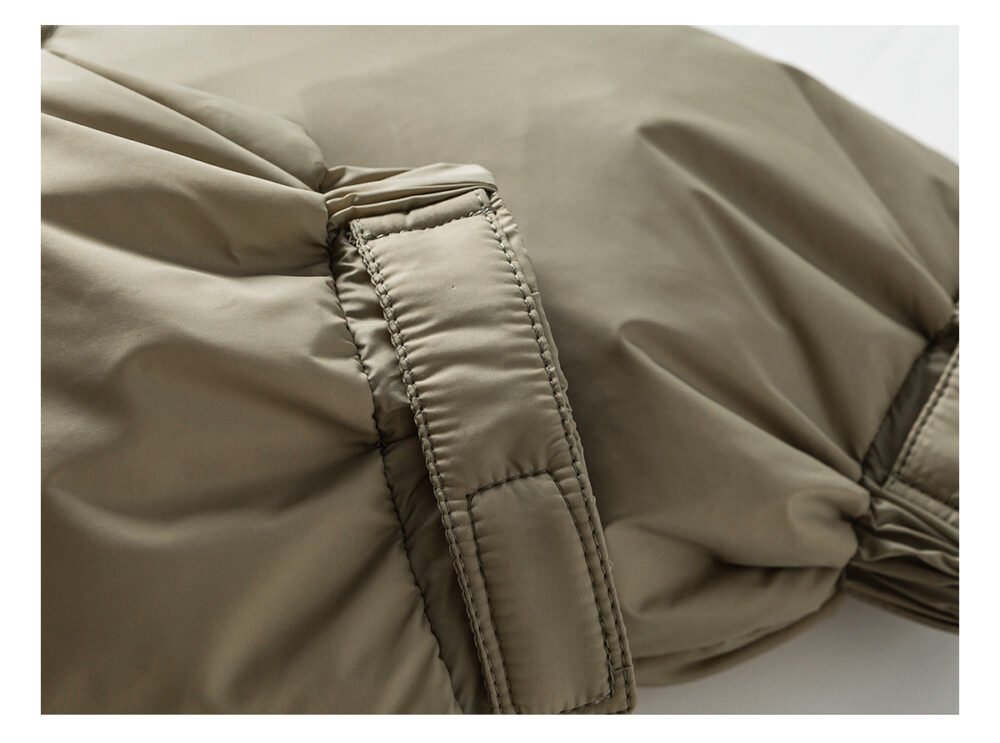 NARTALIY American Reflective White Duck Down Jacket - Unisex Winter Cold Protection Bread Coat - Image 14