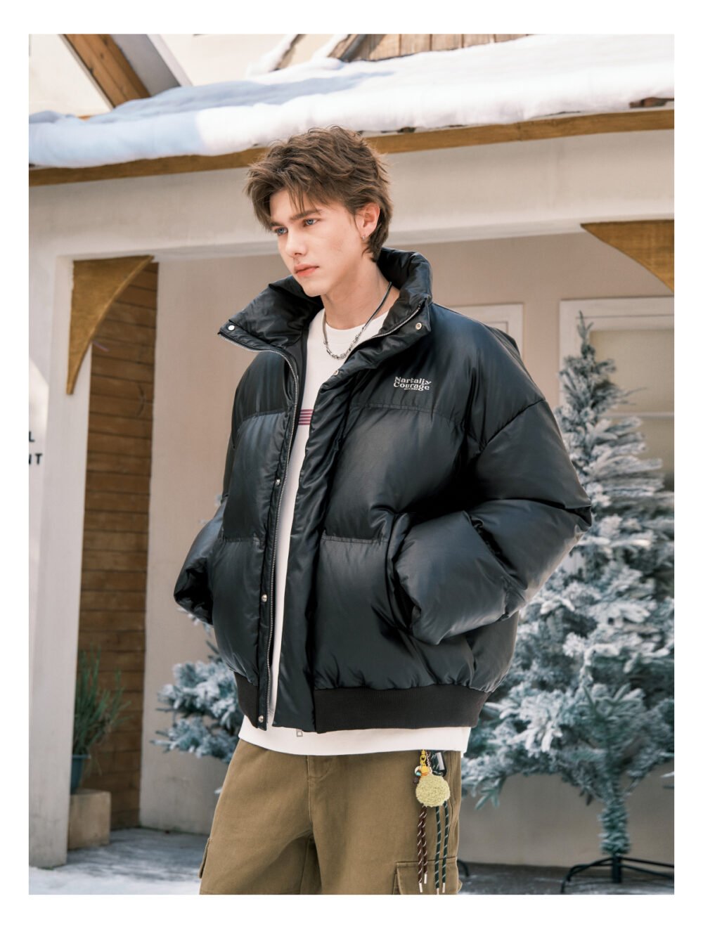 NARTALIY Thickened Unisex Short Down Jacket - Image 5