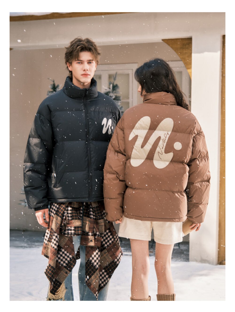 NARTALIY American Style Short Stand Collar Down Jacket - Image 4